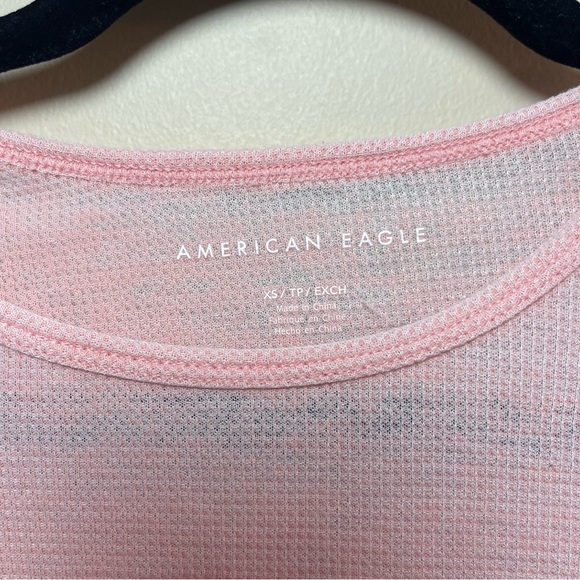 American Eagle Outfitters Pink Knit Top - Picture 2 of 8